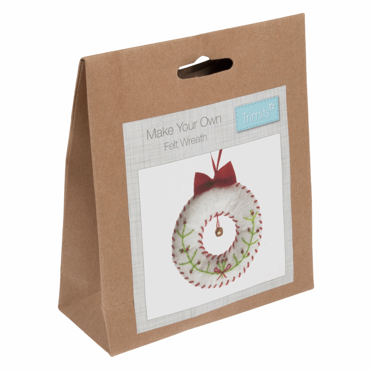 Trimits Felt Decoration Kit - Christmas Wreath