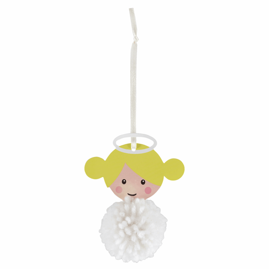 Trimits Pom Pom Decoration Kit - Christmas Angel