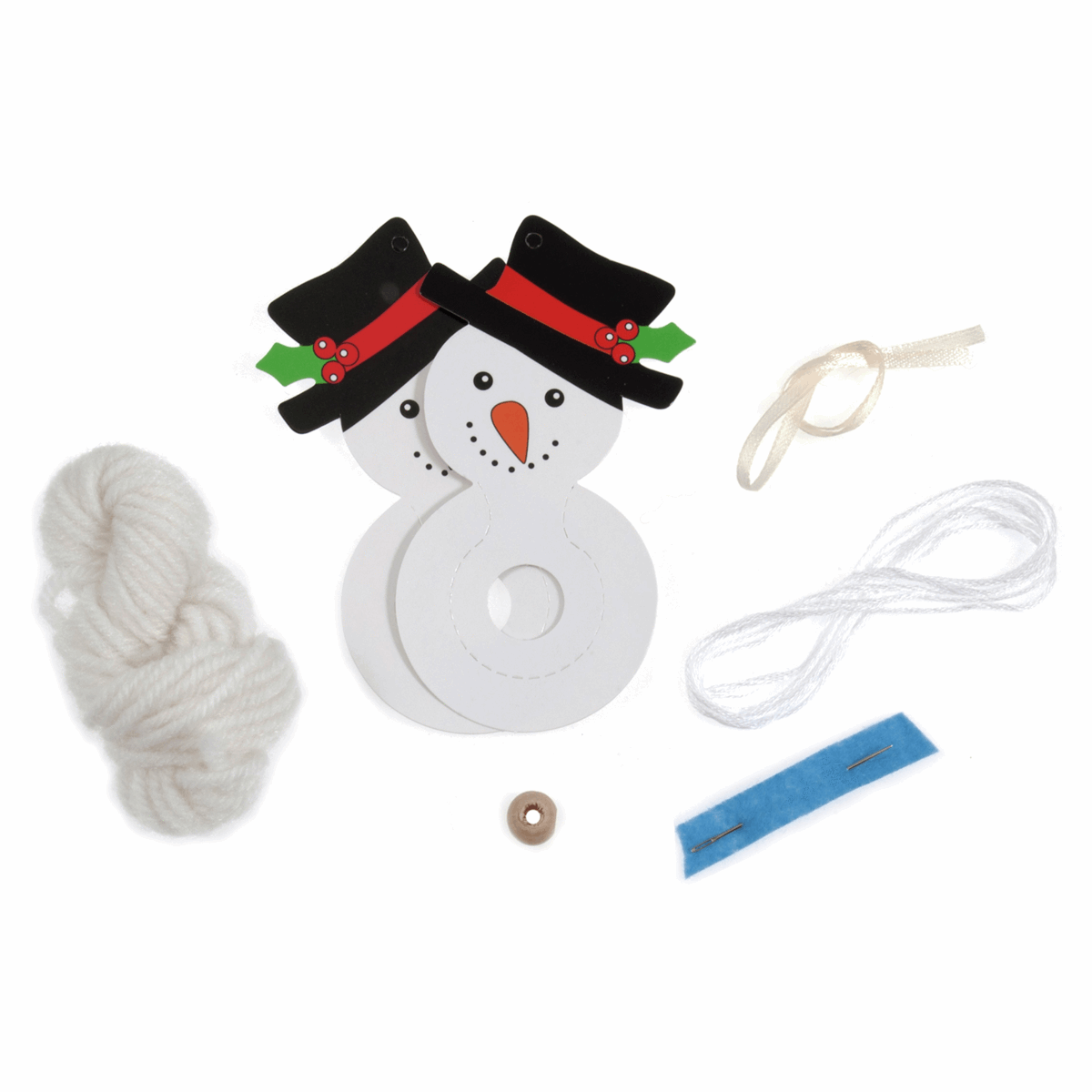 Trimits Pom Pom Decoration Kit - Christmas Snowman