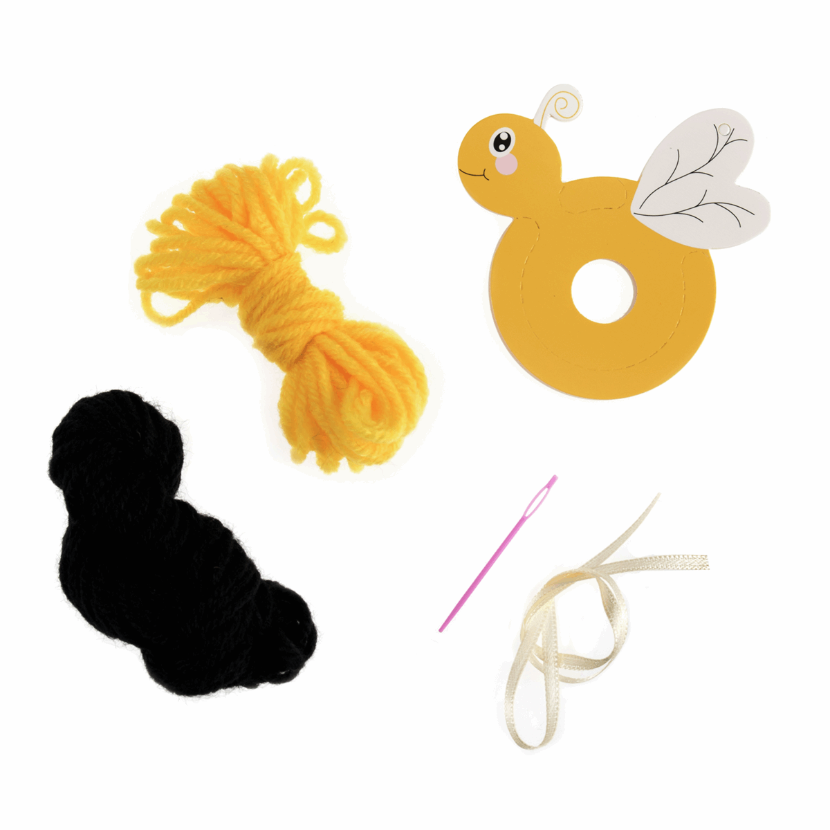 Trimits Pom Pom Decoration Kit - Bee