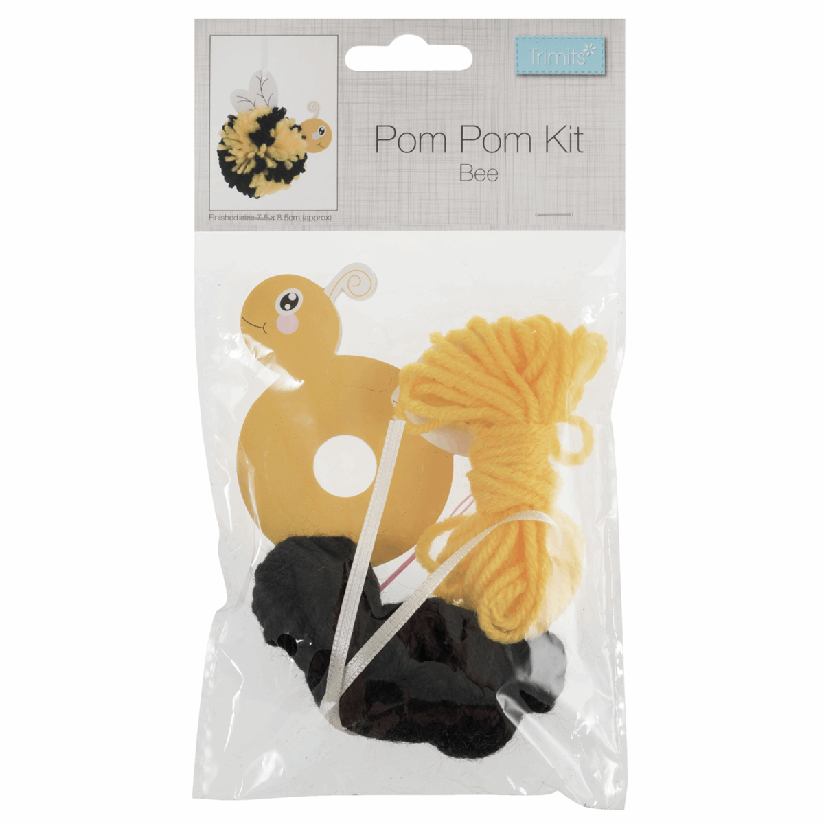 Trimits Pom Pom Decoration Kit - Bee