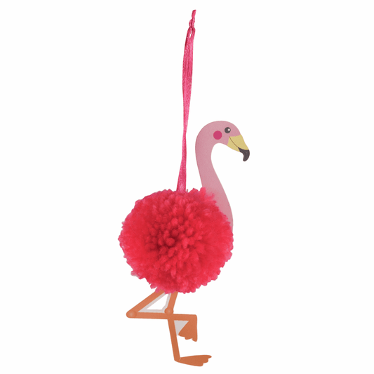 Trimits Pom Pom Decoration Kit - Flamingo