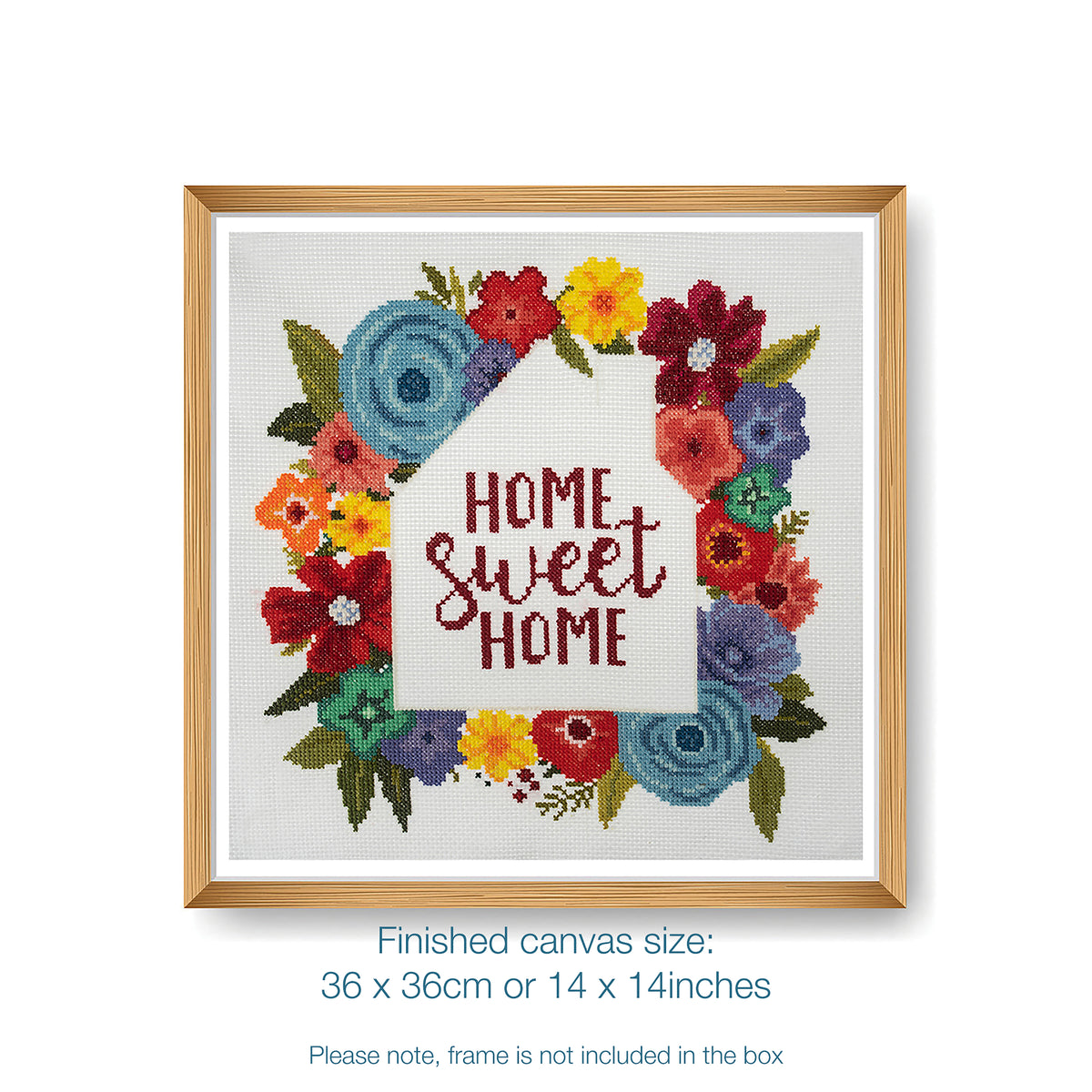 Home Sweet Home counted cross stitch kit