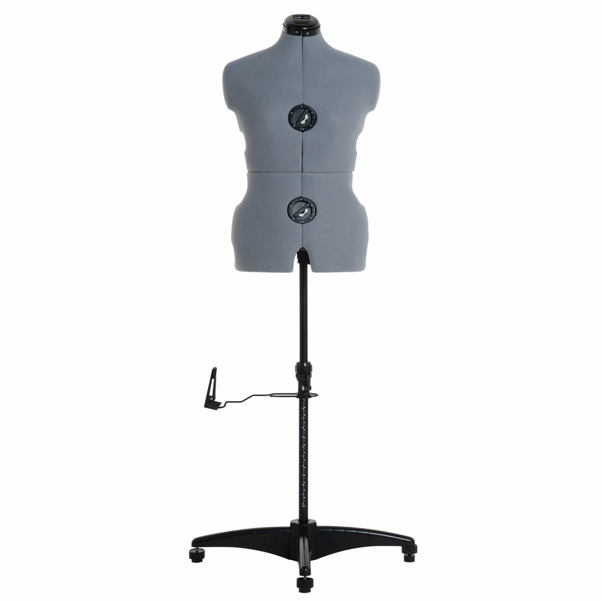 Milward Adjustable Dress Form (Grey) Deluxe with Hem Marker: Medium - Dress size: 12-22 (Tailors Dummy / Mannequin) * Free upgrade to the Adjustoform Tailormaid at no extra cost