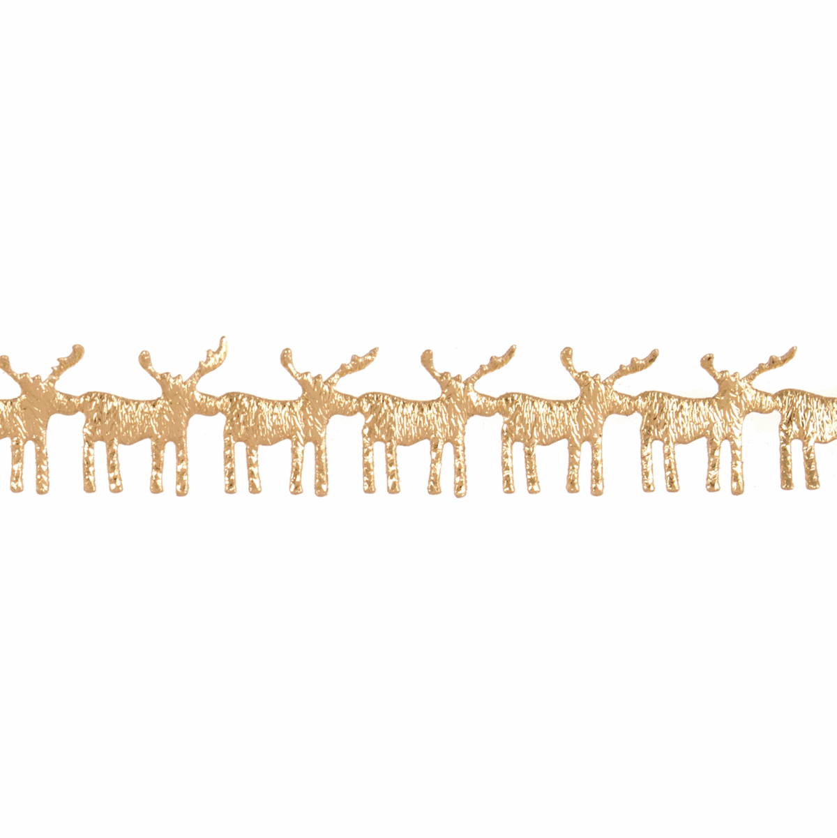 Trimits Metallic Christmas Reindeer Trim - 20 meters