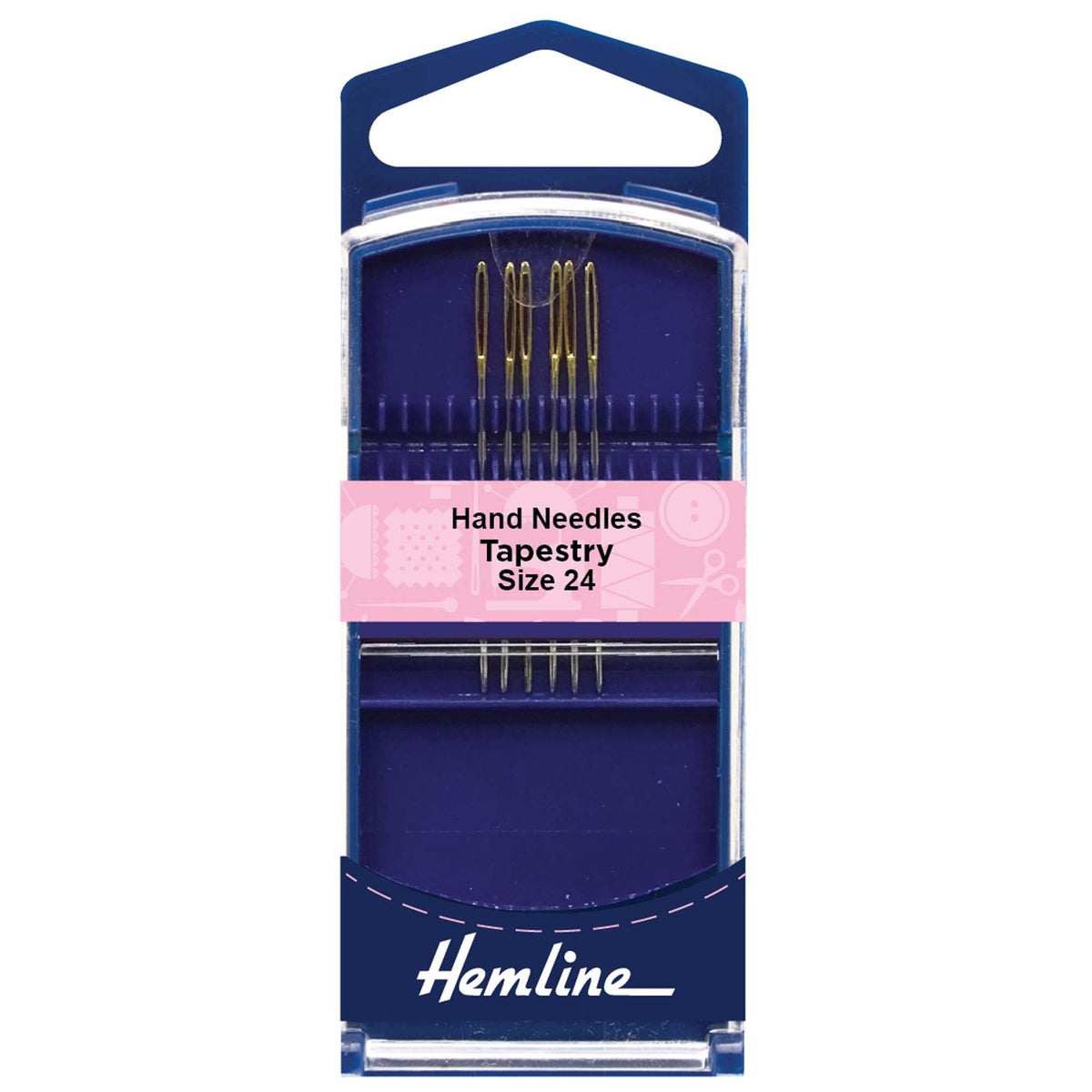 Packet of Hemline tapestry hand sewing needles