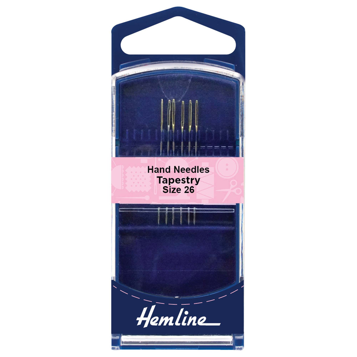 Packet of Hemline tapestry hand sewing needles