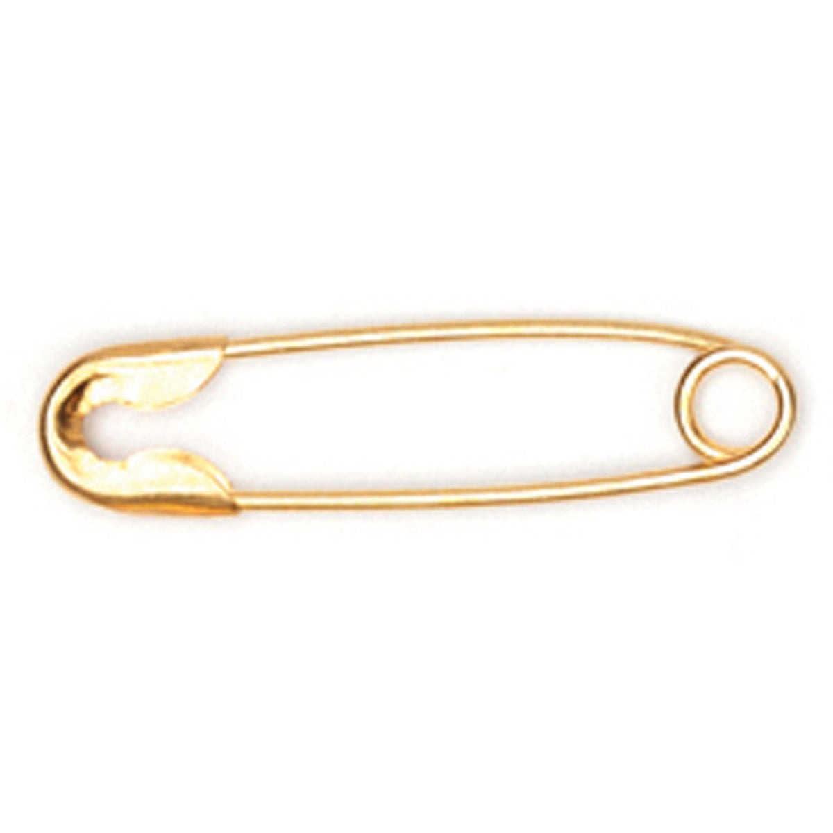 Box of Hemline 20mm brass safety pins