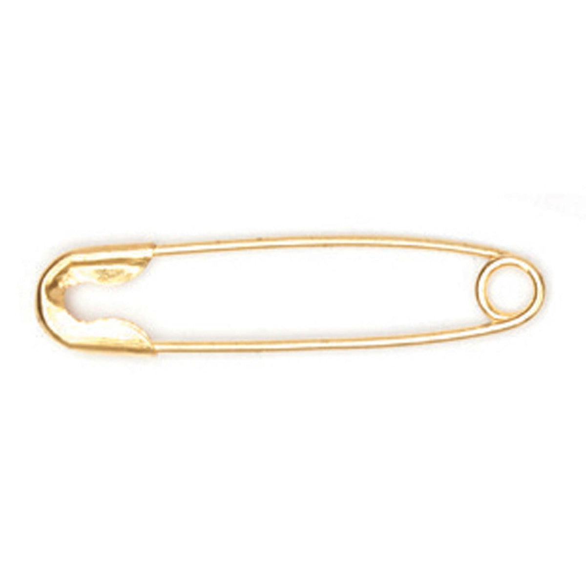 Box of Hemline 50mm brass quilters safety pins