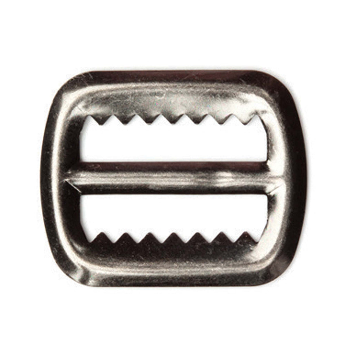 Two gunmetal 20mm waistcoat buckles on Hemline card