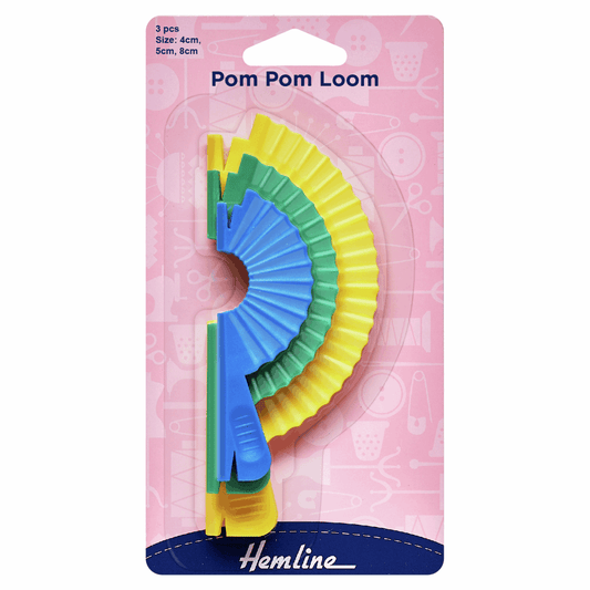 Hemline Multi-Size Pom Pom Loom