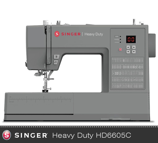 Singer Heavy Duty HD6605 Sewing Machine - 100 stitch patterns, needle up/down