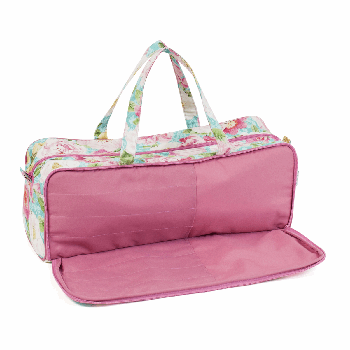 Rose Blossom Knitting Bag with Pin Case