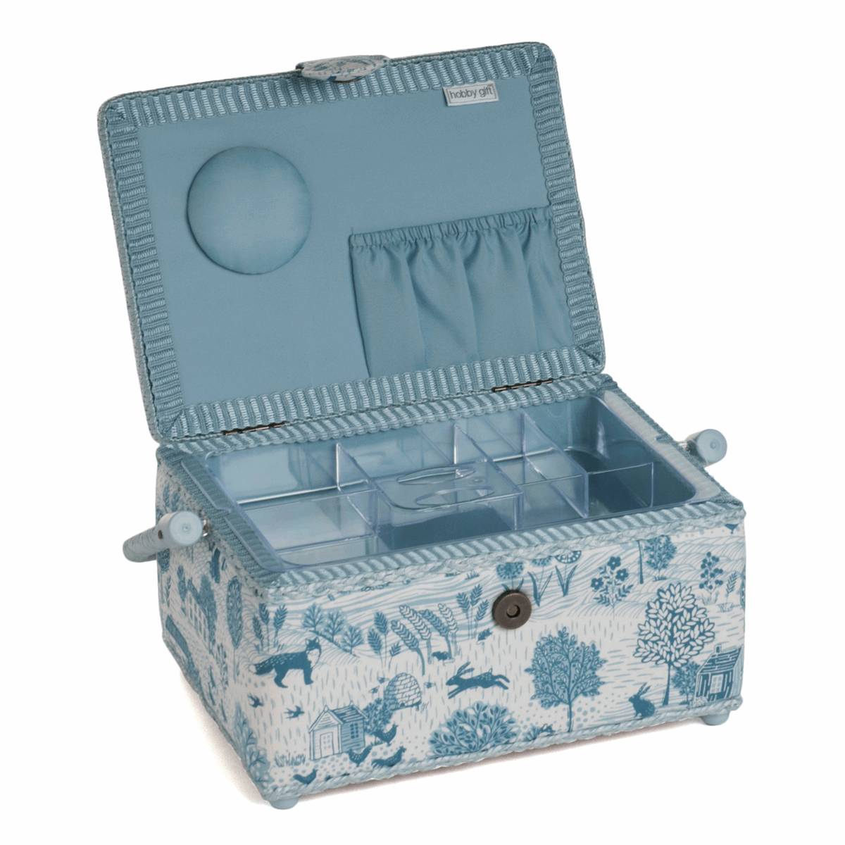 Grove Scenic Sewing Box - Medium
