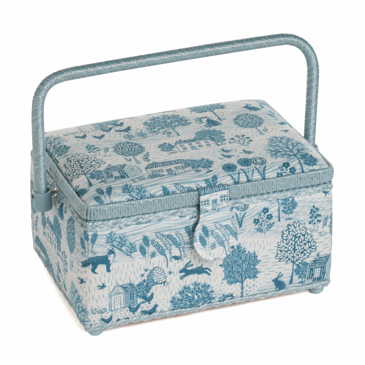 Grove Scenic Sewing Box - Medium
