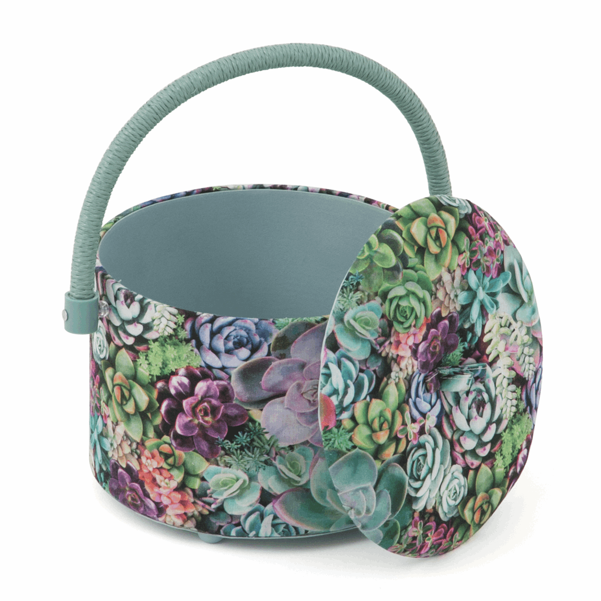 Round Craft Organiser - Succulence