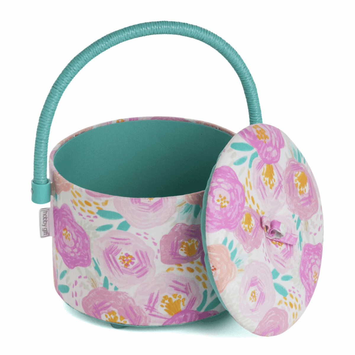 Round Craft Organiser - Floral Dream