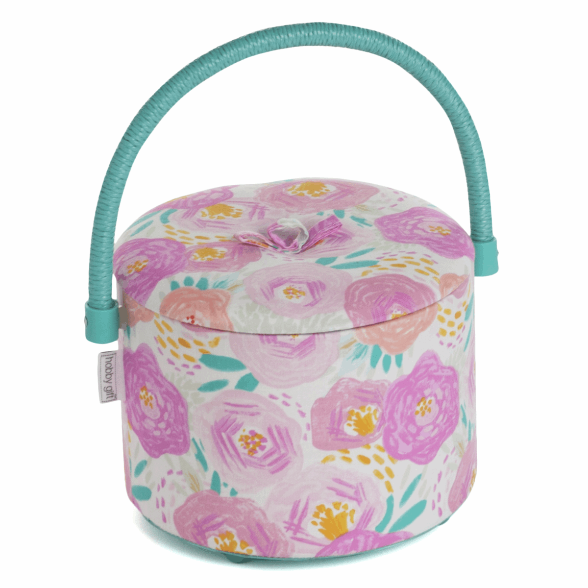 Round Craft Organiser - Floral Dream