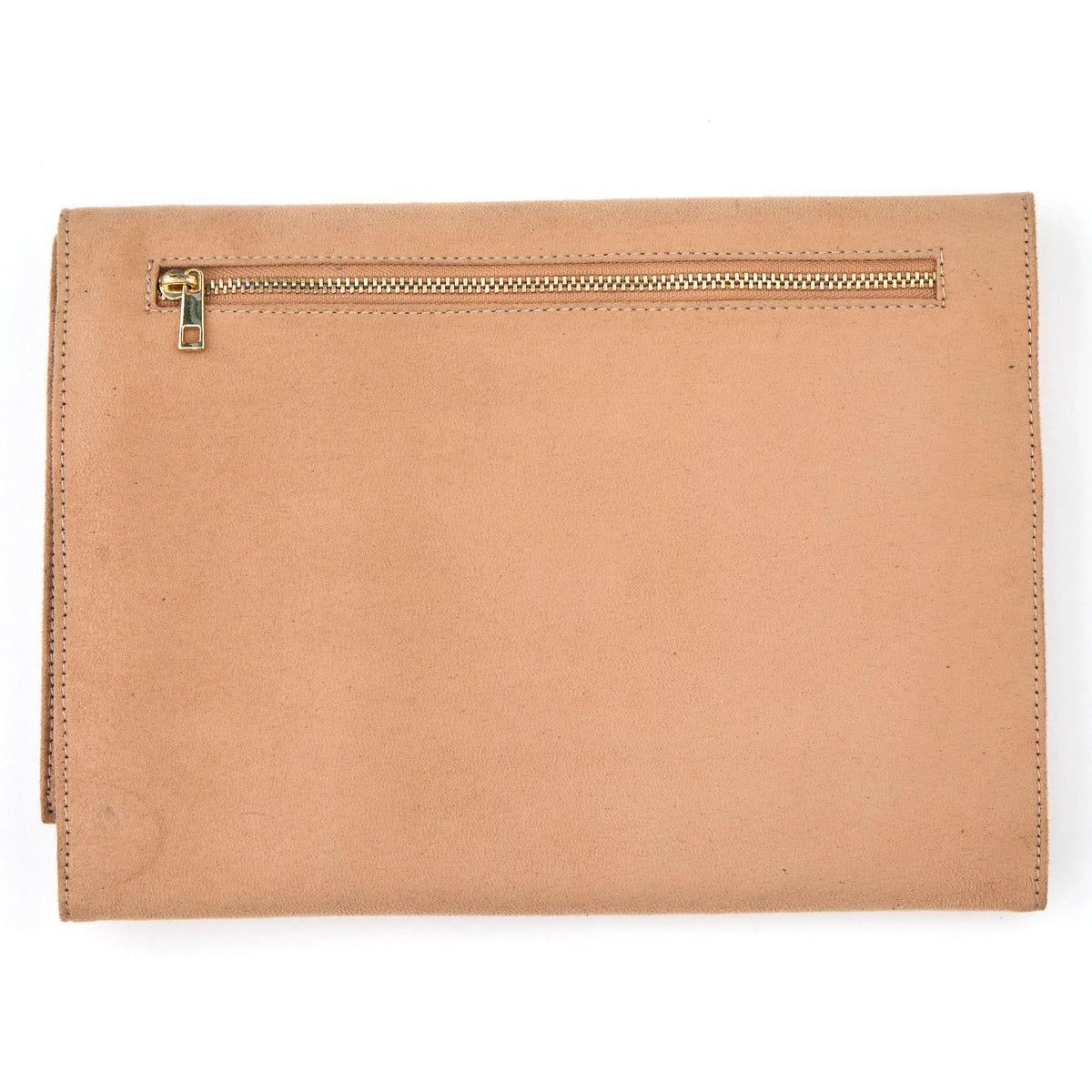 KnitPro brown faux suede fixed circular needle case