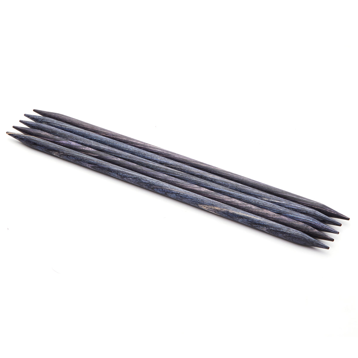 KnitPro Dreamz set of 5 colour-coded birchwood double-pointed knitting needles, 6.5mm