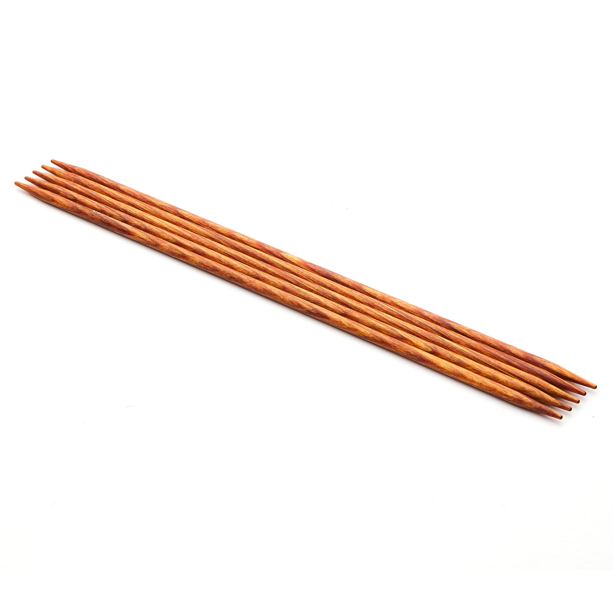 KnitPro Dreamz set of 5 colour-coded birchwood double-pointed knitting needles, 2.25mm