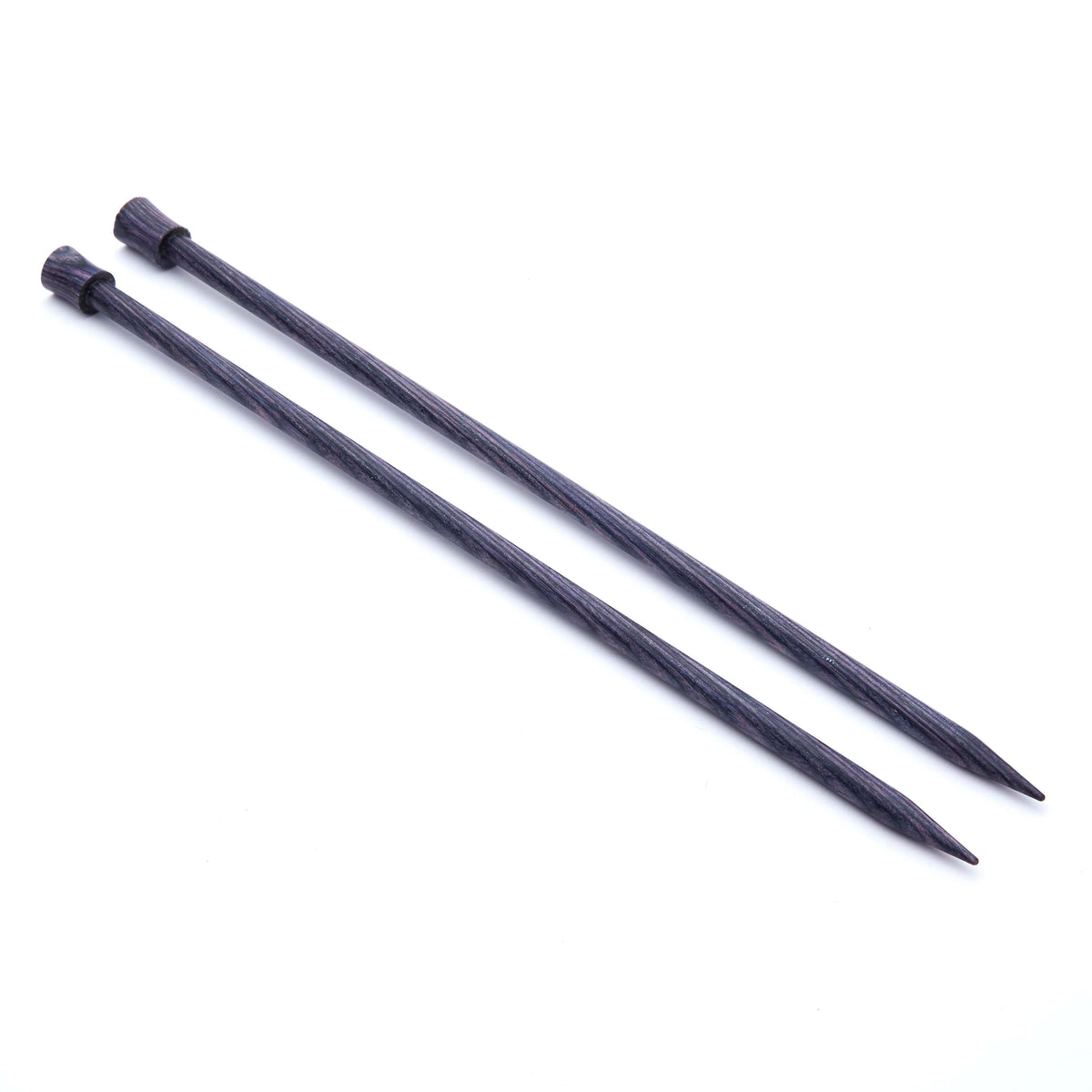 Pair of KnitPro Dreamz 6.5mm birchwood single point knitting needles, 25cm