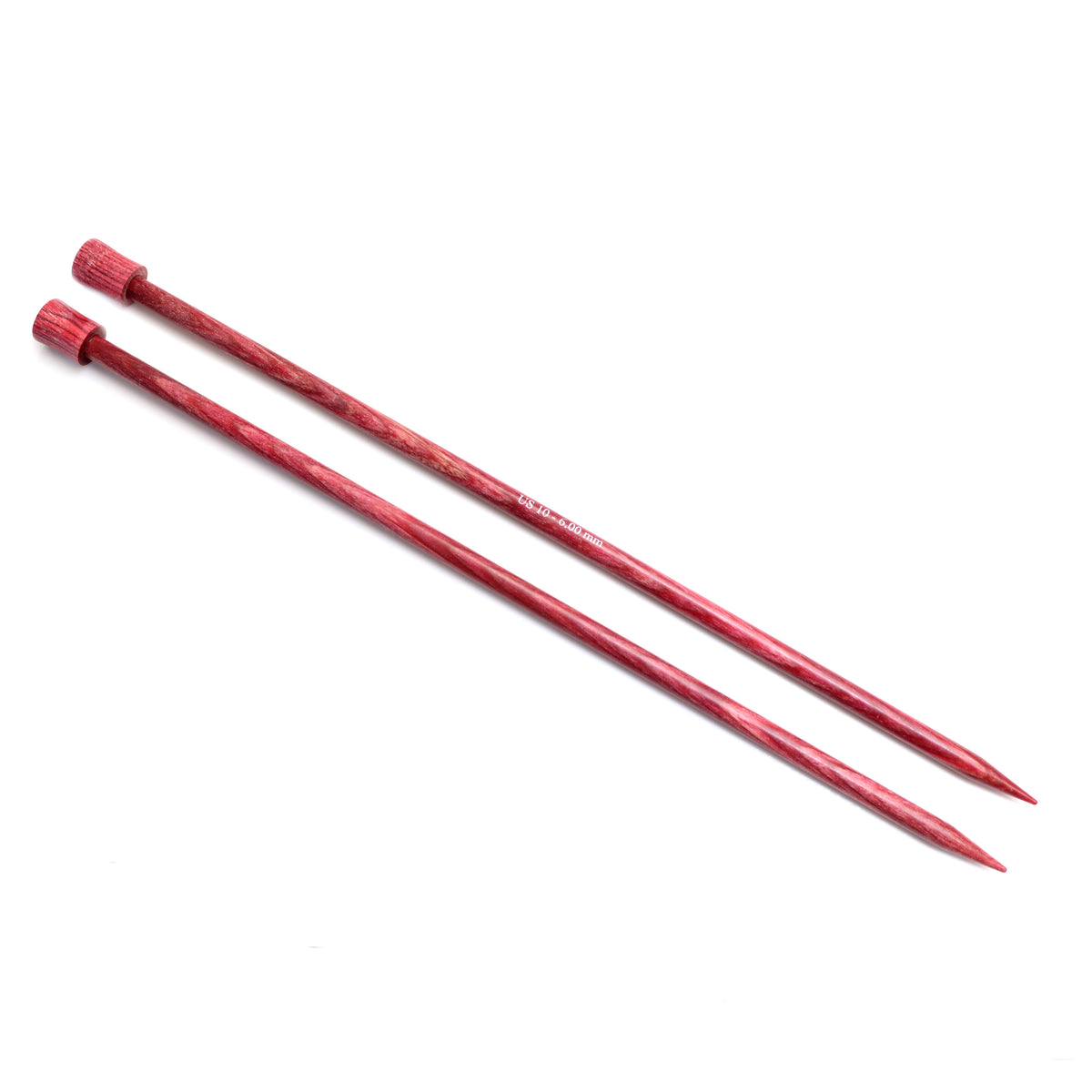KnitPro Dreamz 6mm birchwood single-pointed knitting needles, 35cm