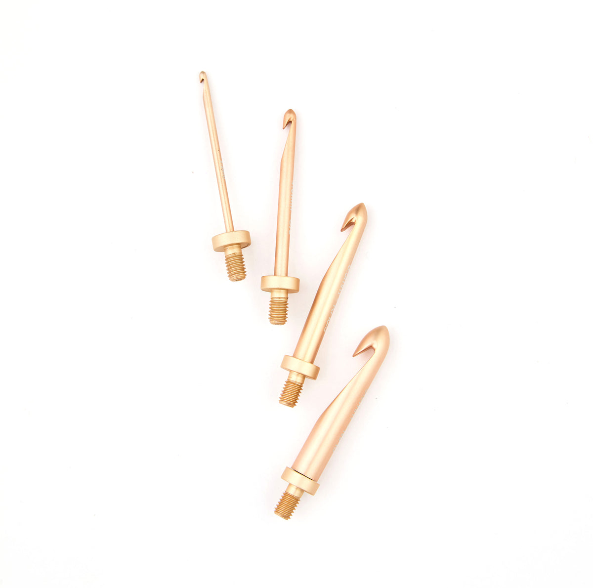 KnitPro Oasis 7mm rose gold interchangeable crochet hook head