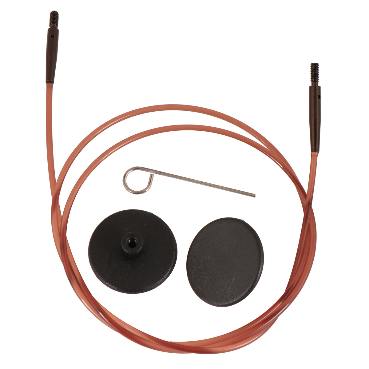 KnitPro brown 28cm interchangeable circular needle cable