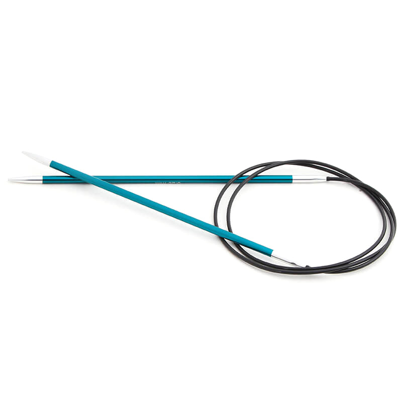 KnitPro Zing 3.25mm fixed circular knitting needles with 80cm cable