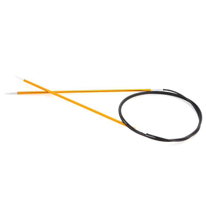 KnitPro Zing 2.25mm fixed circular knitting needle with 120cm cable