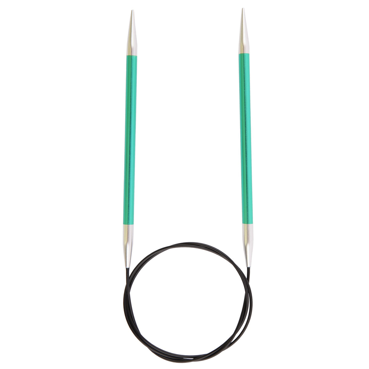 KnitPro Zing 8mm fixed circular knitting needle with 120cm cable