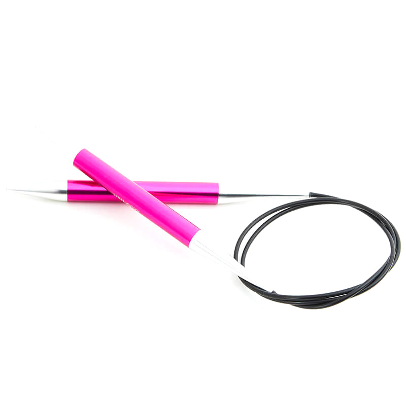 KnitPro Zing 10mm fixed circular knitting needle with 120cm cable