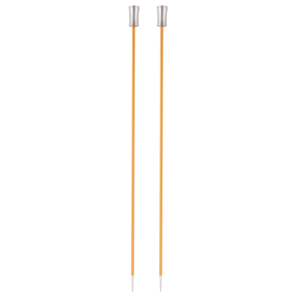 KnitPro Zing 30cm single pointed aluminium knitting needles in 2.25mm