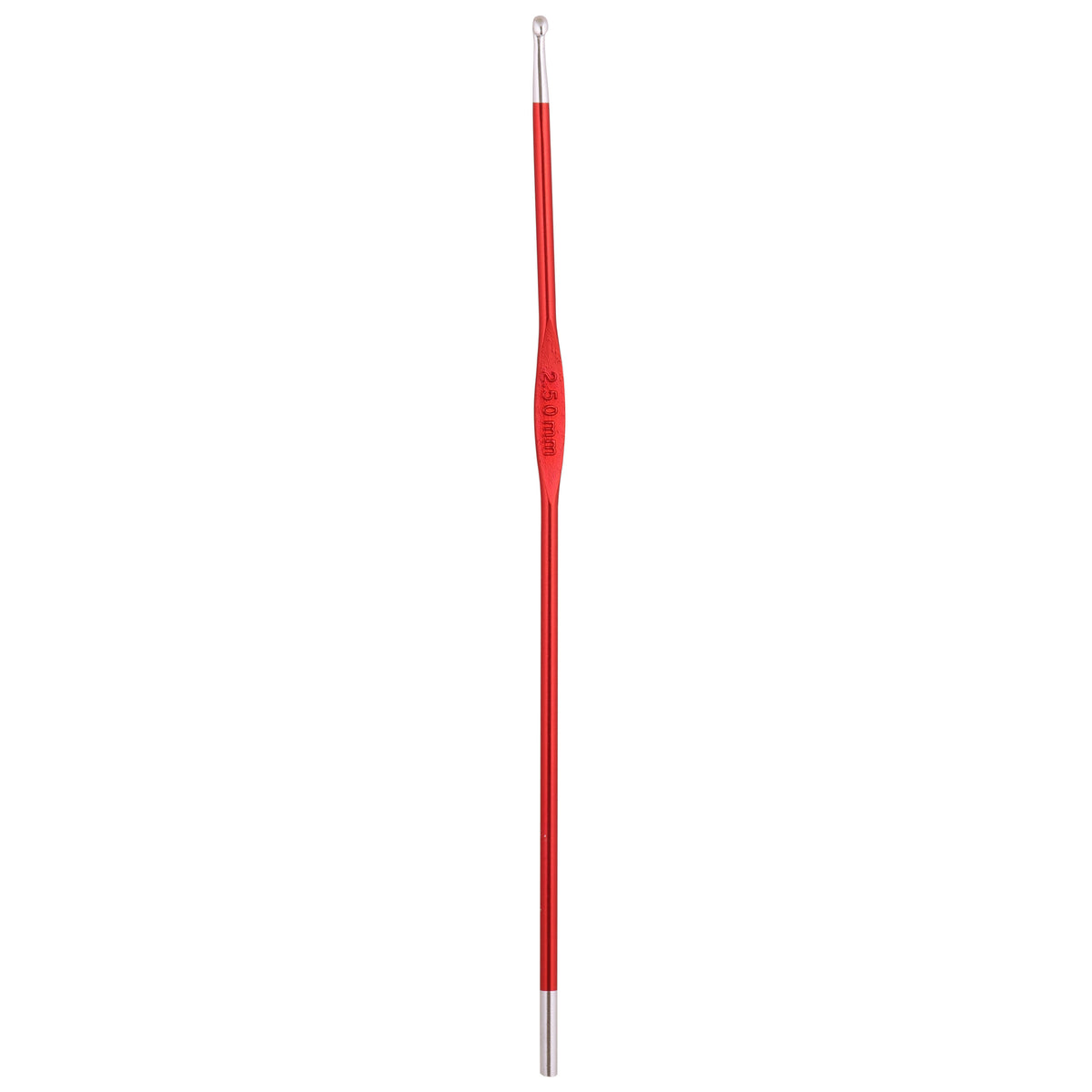 KnitPro Zing 2.5mm coloured metal crochet hook