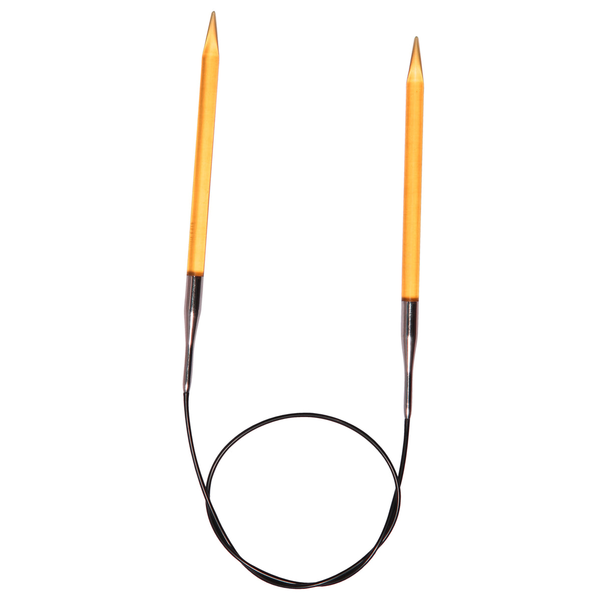 KnitPro Trendz bright acrylic fixed circular knitting needle with cable, 4mm