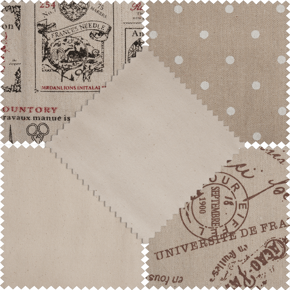 Trimits Fat Quarter Pack - Printed Natural (5 Pieces)