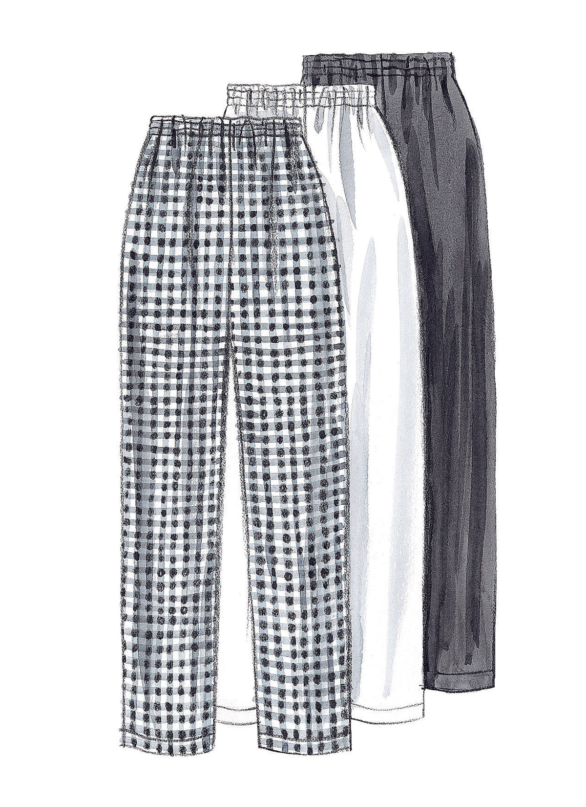 McCall's M2233 unisex scrub jacket sewing pattern envelope