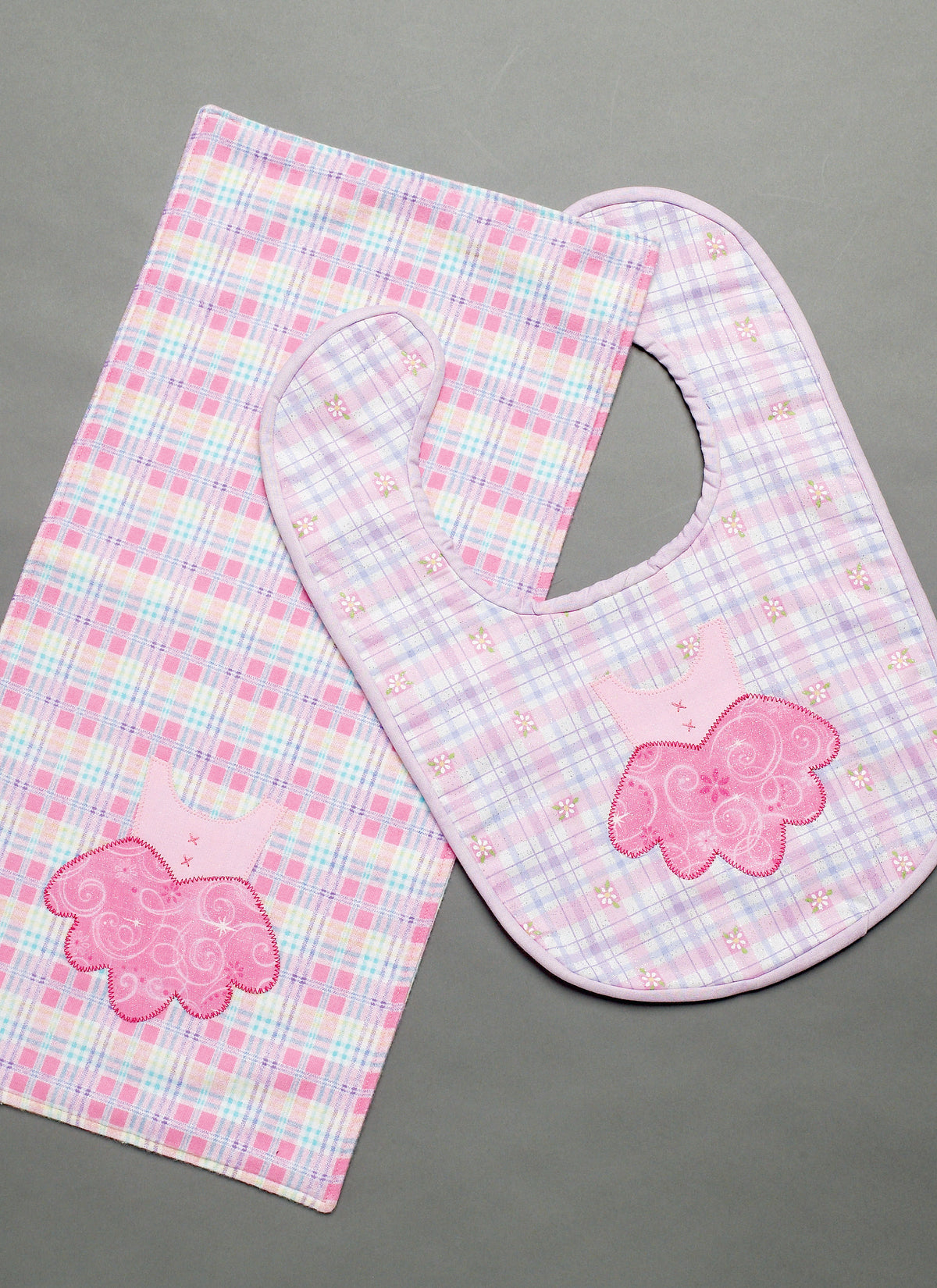 McCall's M6478 sewing pattern envelope showing baby bib