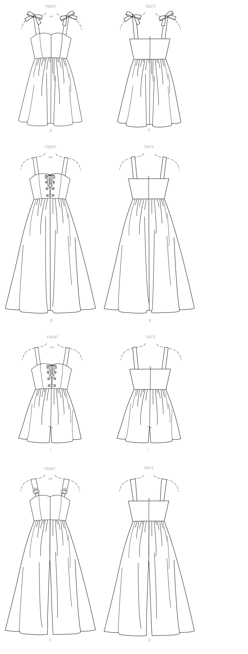 McCall's M7778 sewing pattern envelope for the women's dress, playsuit and jumpsuit