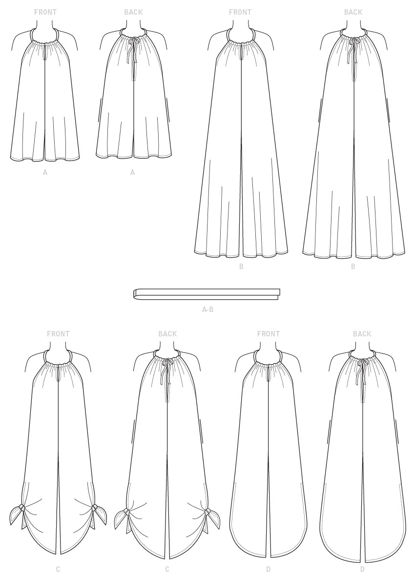 McCall's M7917 sewing pattern envelope showing pull-on jumpsuit designs