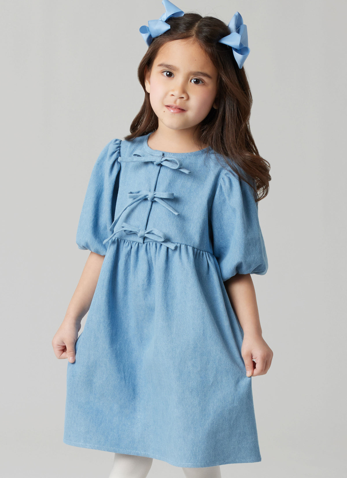 McCall's M8618 children's top and dress sewing pattern envelope