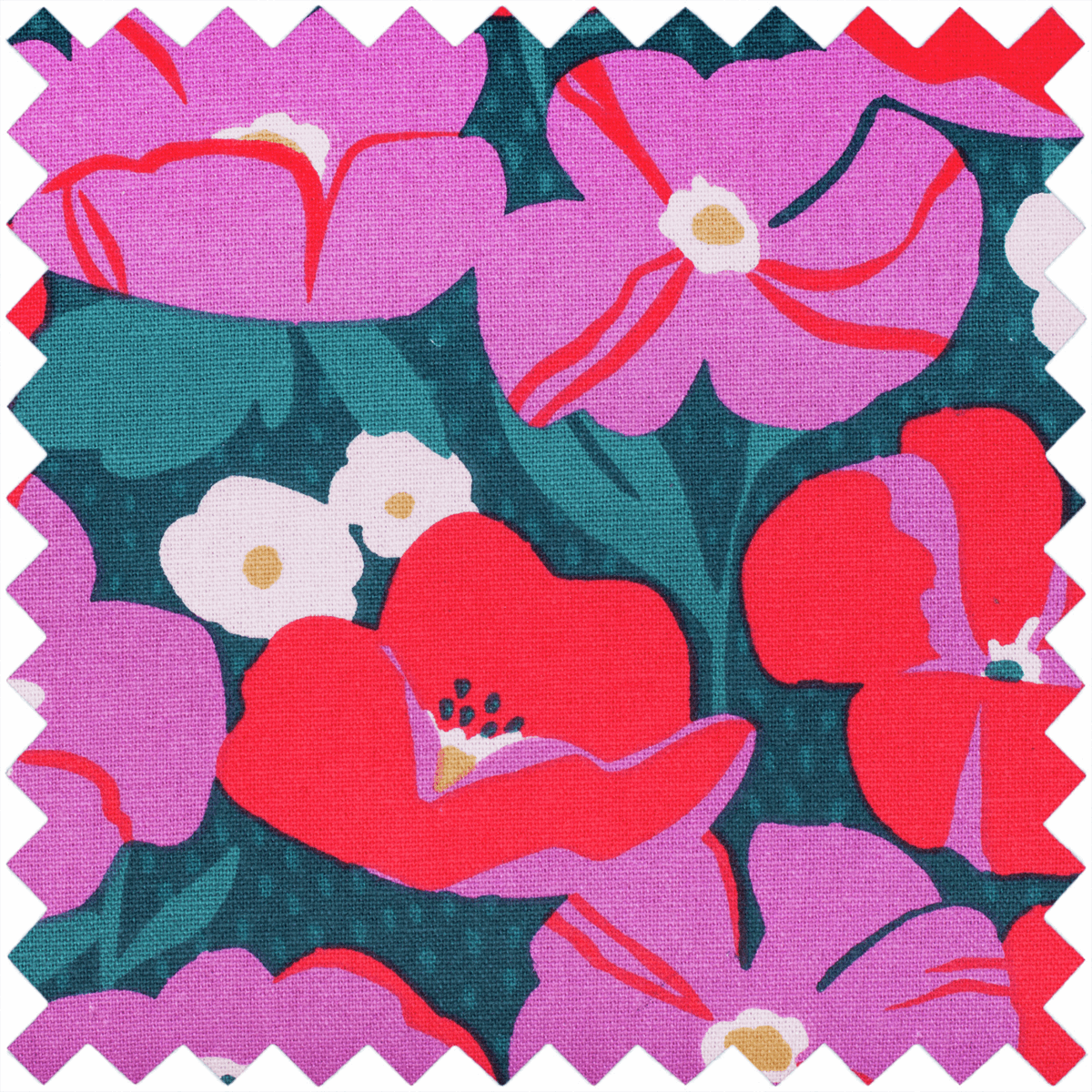Floral Sewing Machine Bag - Durable Matt PVC