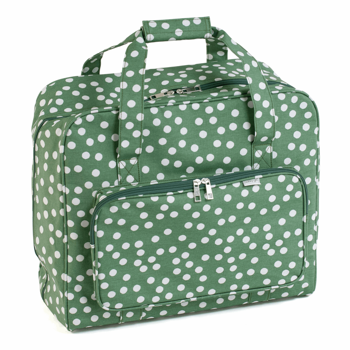 Khaki Spot Sewing Machine Bag - Matt PVC | Singer Studio