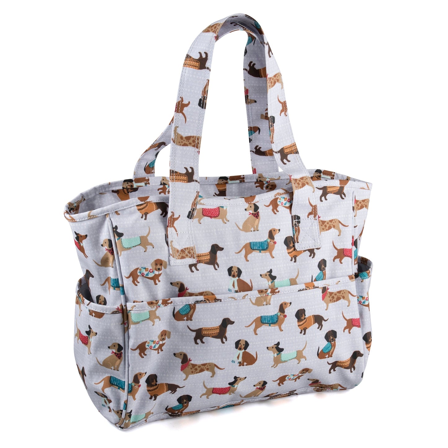 Sausage Dog Craft Bag