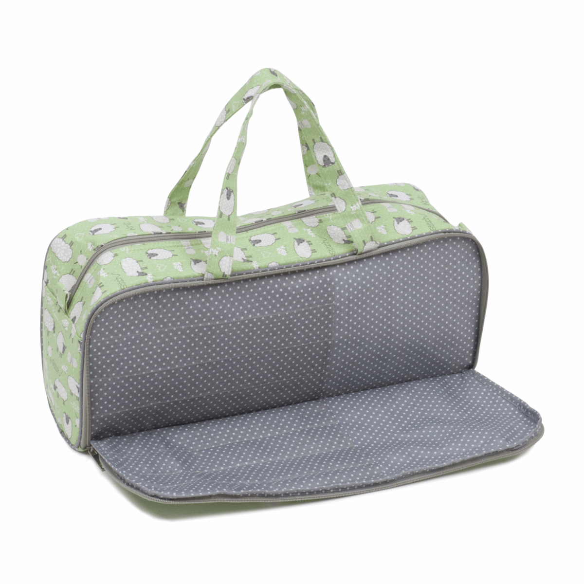 Knitting Bag with Pin Case - Sheep