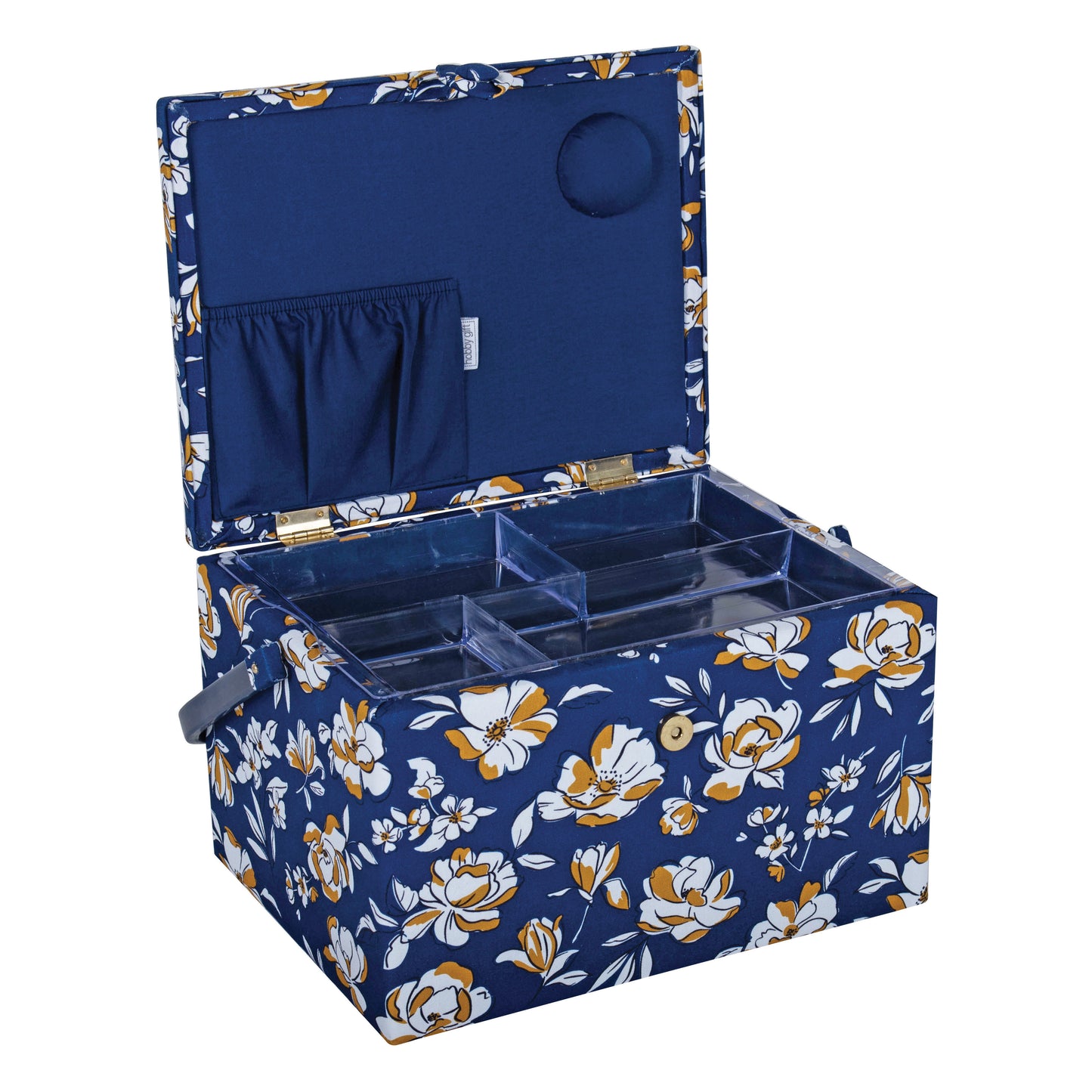 Autumn Floral Sewing Box - Large