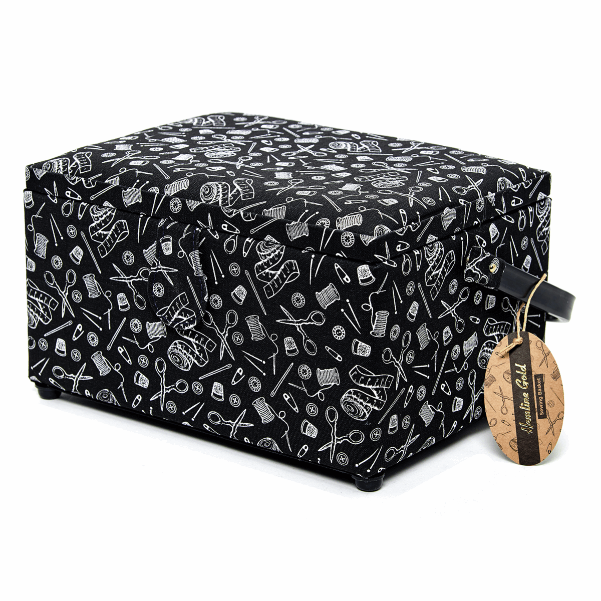Gold Notions Sewing Box - Medium *Hemline Gold Edition*