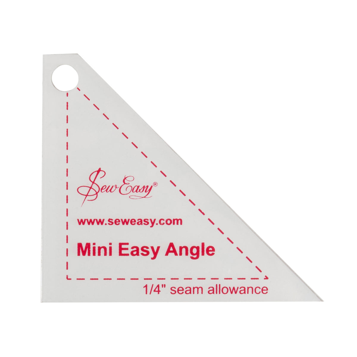 Clear Sew Easy mini Easy Angle triangle patchwork template