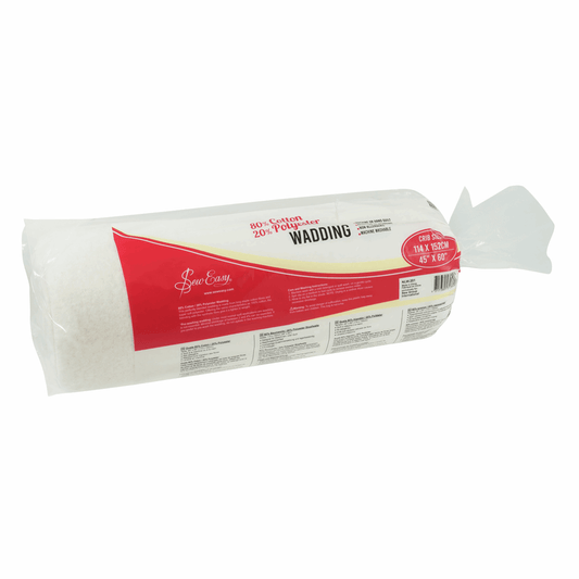 Sew Easy Polyester Polydown Wadding - 152cm x 114cm (Crib)